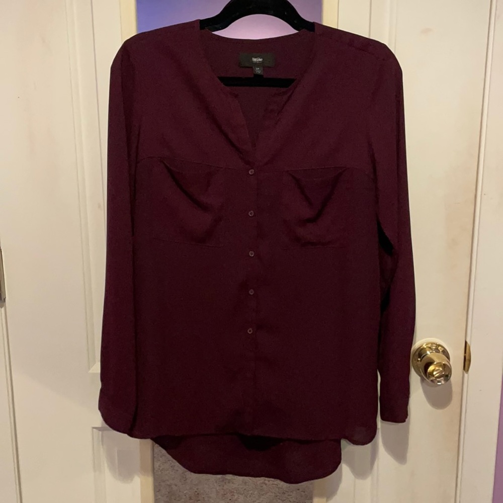 Long sleeve blouse